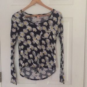 Rebellious One daisy long sleeve top